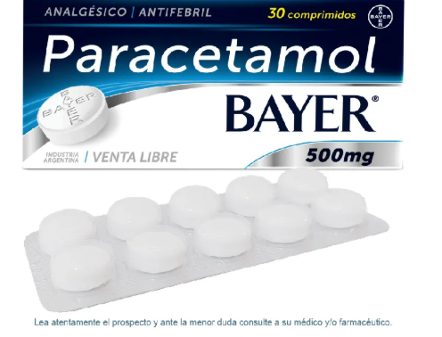 Paracetamol Bayer 500 mg x 30 Comp