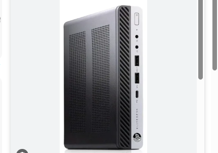 Desktop de Segunda Hp EliteDesK 800 G3 / NUC / Pentium / Ssd 256gb / MR 8gb / SN:8CG82479QS