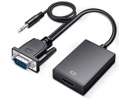 Convertidor Adaptador Señal Vga A Hdmi Ada Hdtv Video 1080p